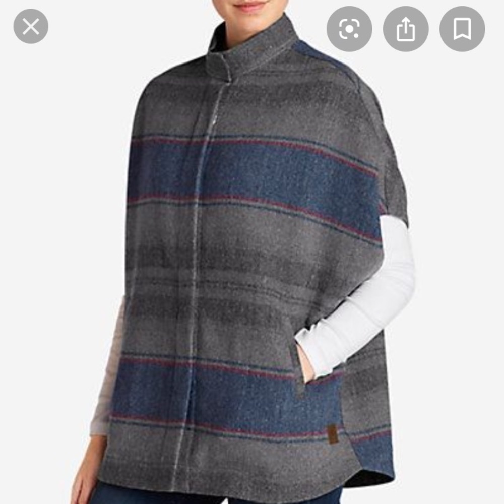 Women’s Eddie Bauer poncho sanoma